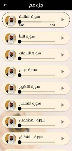 Download Maher Al-Muaiqly Juz Amma MP3 – Lantunan Merdu Offline - Screenshot 1