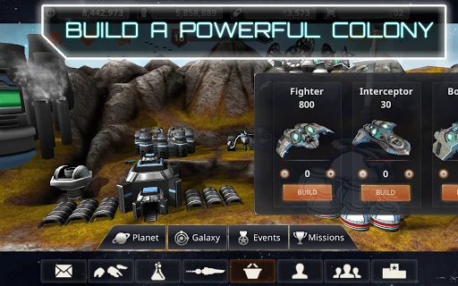 Download Colony Attack Terbaru – Bangun Armada Luar Angkasa Anda - Screenshot 11