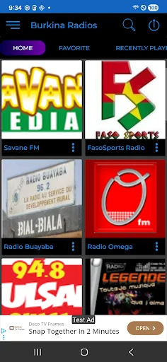 Download Burkina Radios + Recorder Terbaru – Rekam Radio Gratis - Screenshot 4