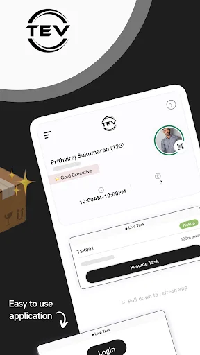 Unduh TEV Delivery Terbaru – Solusi Efisien Kurir Pidge-Tech - Screenshot 1