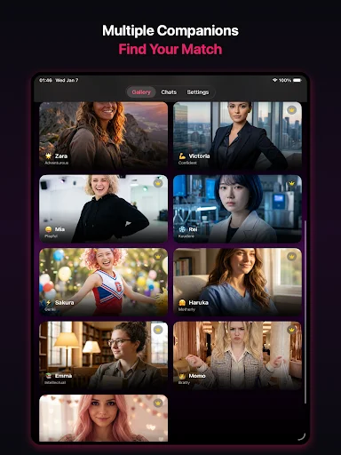 Download AI Girlfriend Versi Terbaru – Teman Virtual AI Gratis - Screenshot 10