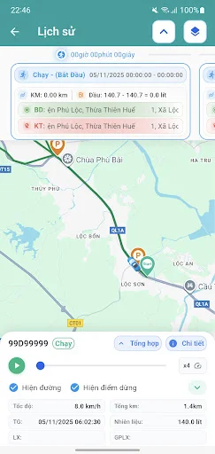 Download GiamSat24 Terbaru – Aplikasi Pelacak GPS Kendaraan - Screenshot 5