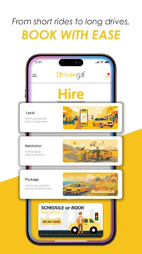 Download DriverGill Terbaru – Sewa Driver Profesional Mudah - Screenshot 2