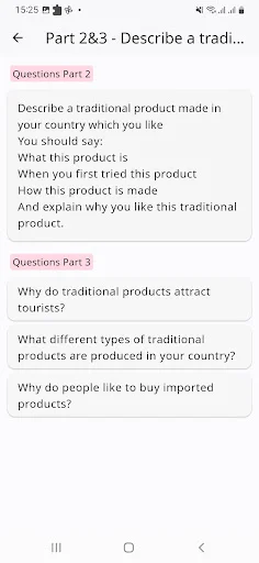Download IELTS Speaking 2026 Terbaru – Latihan Speaking Gratis - Screenshot 3