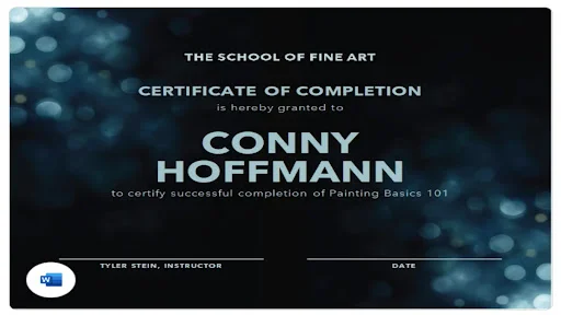 Download Instant Certificate Templates – Template Sertifikat Gratis - Screenshot 1