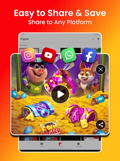 Download Clypzo: Screen Video Recorder Terbaru – Rekam Layar HD - Screenshot 16