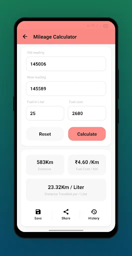 Unduh Mileage Calculator by meter Terbaru – Hitung Jarak Mudah - Screenshot 2