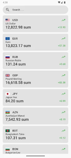 Unduh Currency Rates Uzbekistan Terbaru – Cek Kurs Bank Gratis - Screenshot 1