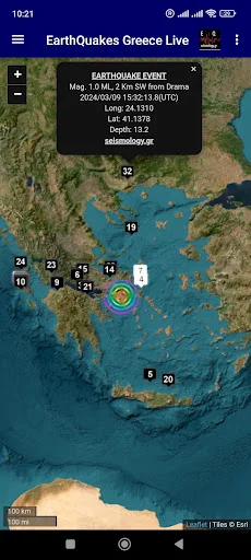 Download EarthQuakes Greece Terbaru – Pantau Gempa Realtime - Screenshot 21