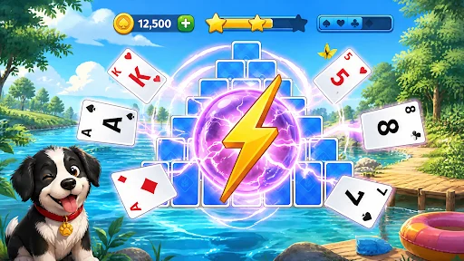 Download Solitaire TriPeaks Card Terbaru – Game Kartu Gratis - Screenshot 2