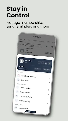 Download GymOps Terbaru – Kelola Gym & Langganan Gratis - Screenshot 2