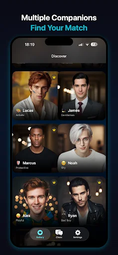 Download AI Boyfriend Terbaru – Teman Virtual AI Gratis - Screenshot 6