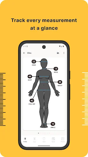 Download Tailor Body Measurements Terbaru – Aplikasi Ukur Baju - Screenshot 4
