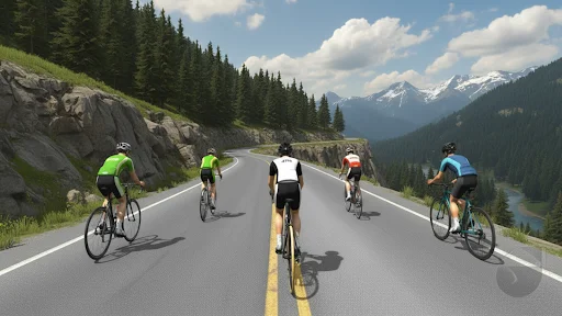 Download BMX Bicycle City Racing Games – Simulator Sepeda Offline - Screenshot 5