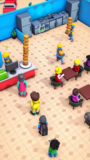 Download Idle Burger Shop: Cafe Tycoon Terbaru – Game Restoran - Screenshot 13