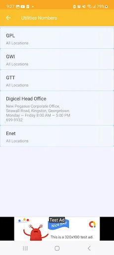 Download Guyana PhoneBook Terbaru – Direktori Kontak Lokal Gratis - Screenshot 3