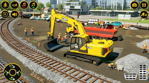 Download Heavy Construction JCB Sim 3D Terbaru – Main Gratis - Screenshot 4