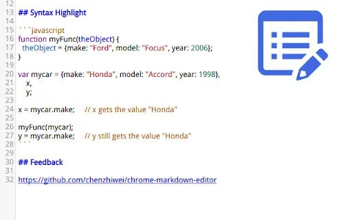 Download Markdown Editor Terbaru – Editor GitHub Flavored Gratis - Screenshot 4