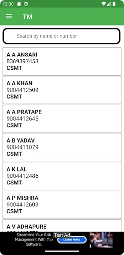 Download CR Suburban Contacts Terbaru – Kelola Kontak CR Gratis - Screenshot 2