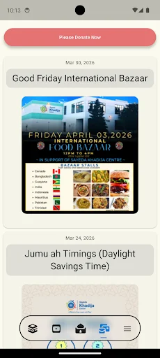 Unduh Aplikasi Sayeda Khadija Centre – Jadwal Salat & Komunitas - Screenshot 4