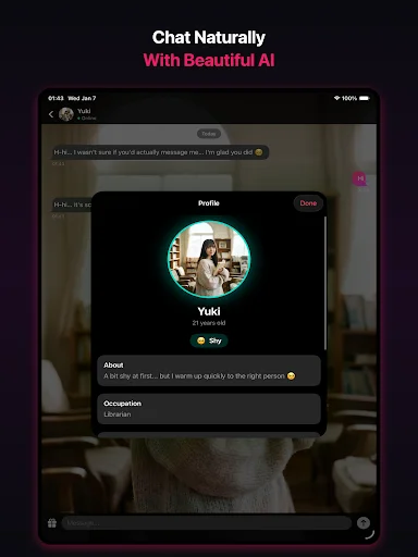 Download AI Girlfriend Versi Terbaru – Teman Virtual AI Gratis - Screenshot 13