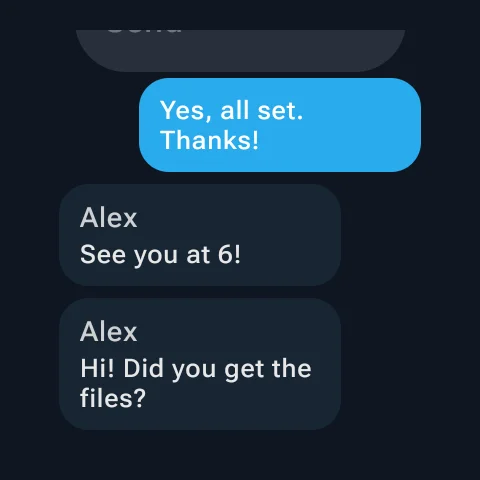 Download TeleWatch: Telegram Wear OS – Chat di Jam Tangan Pintar - Screenshot 15