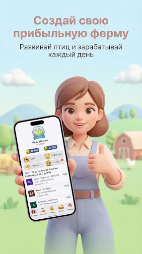 Download Птицевод: Moja Ptitseferma Terbaru – Simulasi Ternak Gratis - Screenshot 1