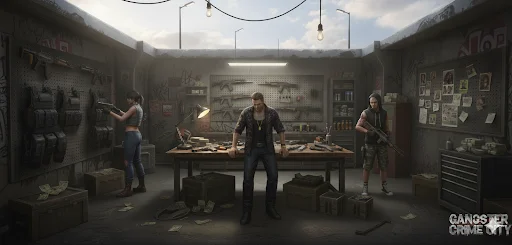 Download Gangster City: Crime Mafia 3D Terbaru – Bangun Kerajaanmu - Screenshot 5
