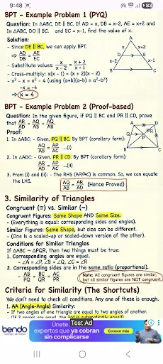 Download Class 10th Math Revision Notes – Persiapan Ujian Gratis - Screenshot 5