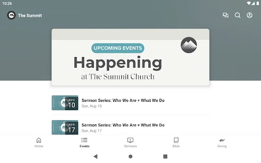 Download The Summit Church NWA Terbaru – Aplikasi Rohani Gratis - Screenshot 5