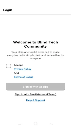 Download Blind Tech Community Terbaru – Alat Aksesibilitas AI - Screenshot 4