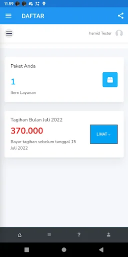 Download Z3NET Terbaru – Aplikasi Pembayaran Internet Cepat - Screenshot 1