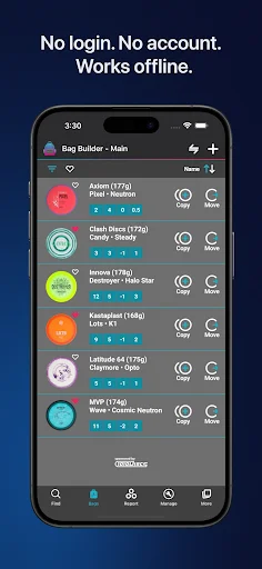 Download Disc Finder: Kelola Koleksi Disc Golf Anda dengan Mudah - Screenshot 1