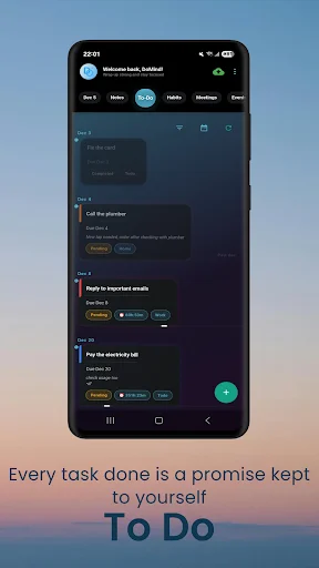 Download Domind: To Do List & Planner Terbaru – Aplikasi Produktivitas - Screenshot 5