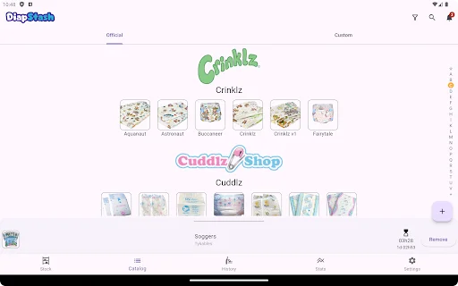 Download DiapStash Terbaru – Pantau Stok Popok Anda dengan Mudah - Screenshot 9