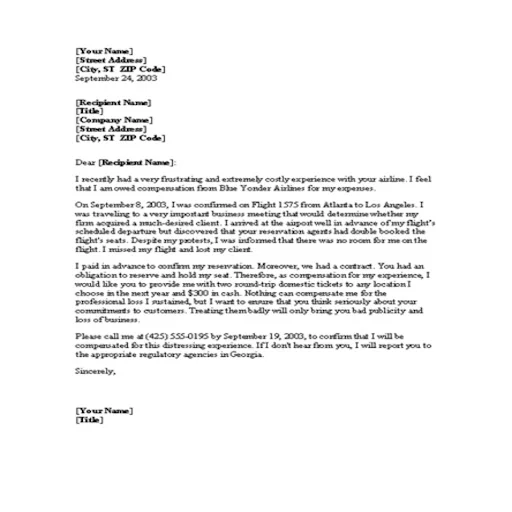 Unduh Business Letter Templates – Template Surat Bisnis Gratis - Screenshot 16