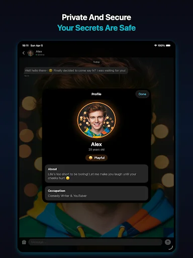 Download AI Boyfriend Terbaru – Teman Virtual AI Gratis - Screenshot 10