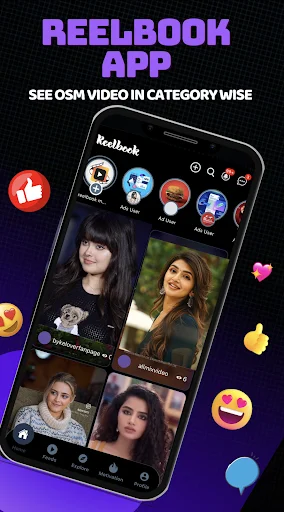 Download Reelbook Terbaru – Tonton Video Reels & Terhubung Gratis - Screenshot 1