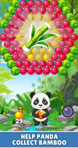Download Bubble Shooter: Panda Legend – Game Puzzle Seru Gratis - Screenshot 3