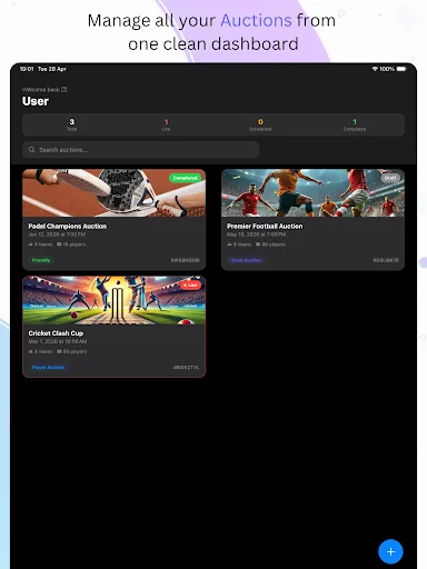 Download Auction League Terbaru – Kelola Lelang Olahraga Gratis - Screenshot 8