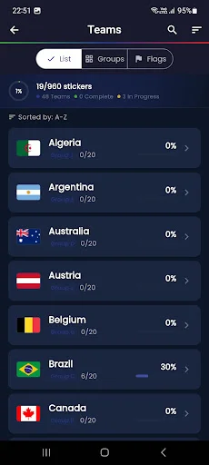 Download Soccer Sticker Album 2026 – Kelola Koleksi Stiker Anda - Screenshot 2