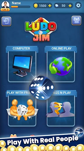 Download Ludo Jim Terbaru – Game Ludo Klasik Gratis di HP - Screenshot 1