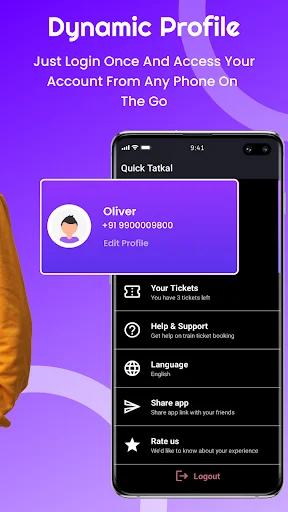 Download Quick Tat Kal – Pesan Tiket Kereta IRCTC Cepat & Mudah - Screenshot 7
