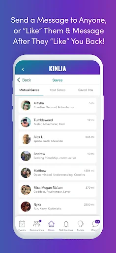 Download Kinlia Terbaru – Temukan Teman Baru & Komunitas Seru - Screenshot 5