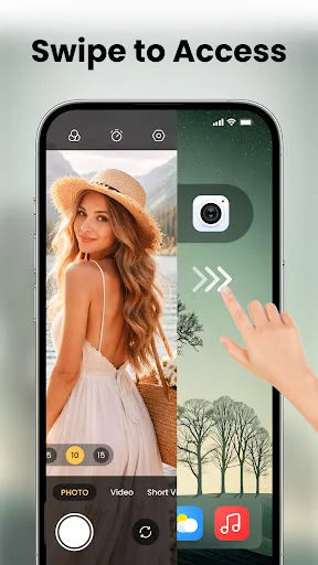 Download HD Camera Launcher Terbaru – Foto HD & Video Lancar - Screenshot 5