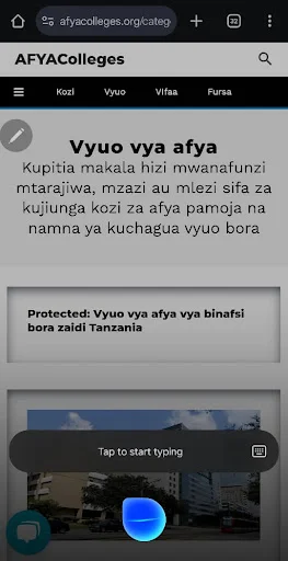 Download AfyaColleges Terbaru – Aplikasi Belajar Kesehatan Gratis - Screenshot 1