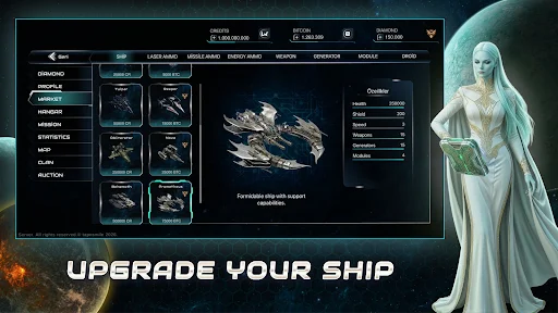 Download WarOrbit Space MMO Terbaru – Game Shooter Luar Angkasa - Screenshot 5