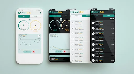 Download Network Meter Terbaru – Pantau Kecepatan Internet Gratis - Screenshot 1