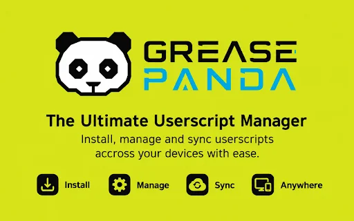 Download GreasePanda Terbaru – Kelola Userscript Mudah & Cepat - Screenshot 1