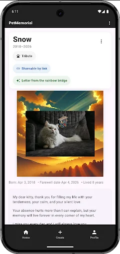 Download PetMemorial Terbaru – Kenang Sahabat Hewan Kesayangan - Screenshot 1